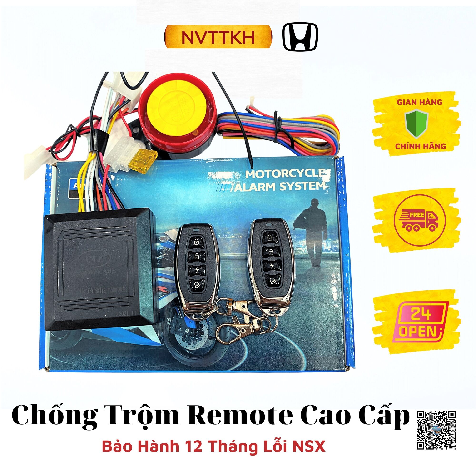 Bộ khoá chống trộm xe máy Audi