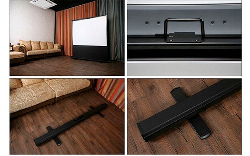 Màn chiếu để bàn và sàn di động 80inch 1m63 x 1m22