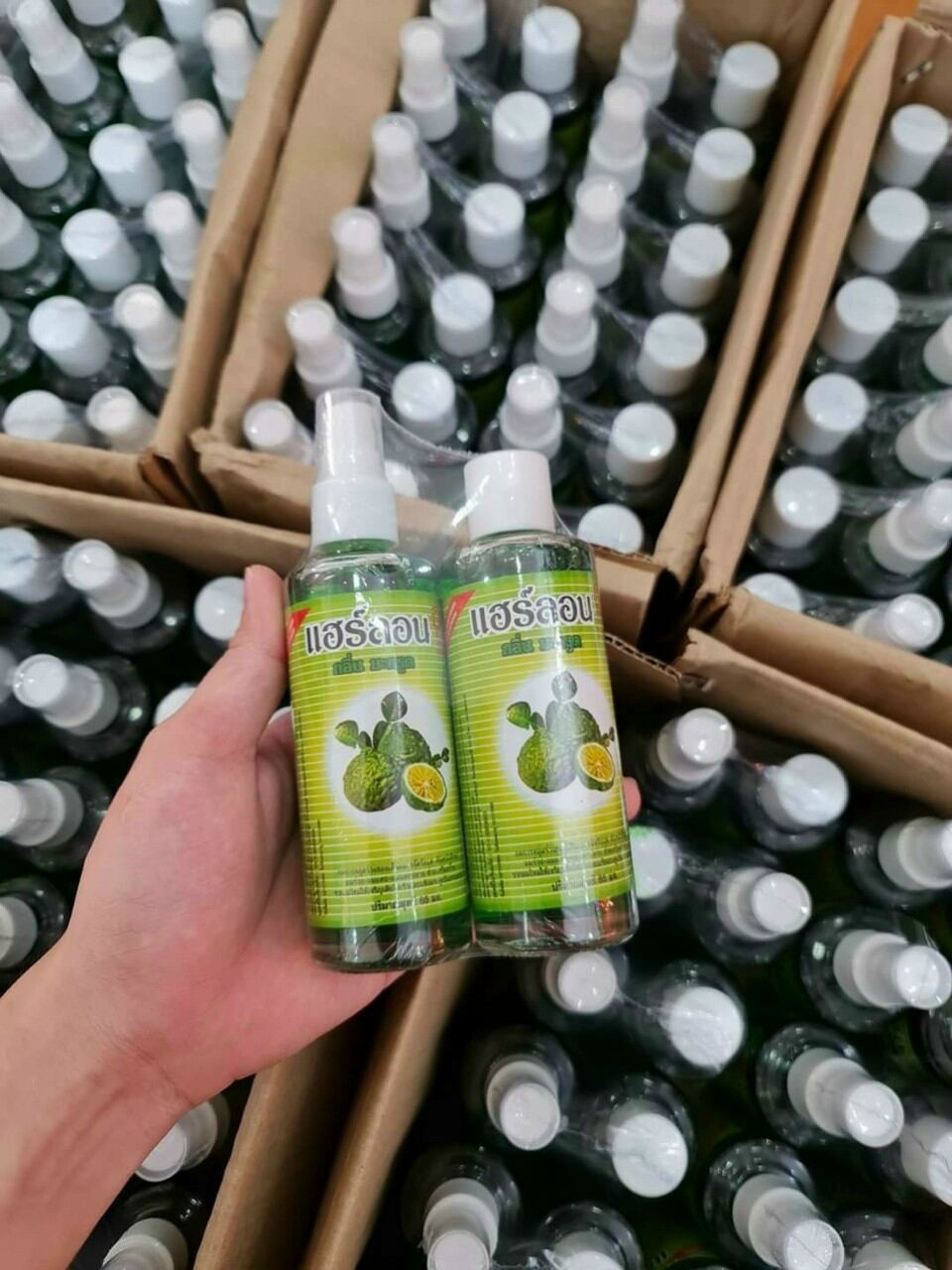 Set 2 chai Tinh Dầu Bưởi Kích Thích Moc Tóc Thái Lan