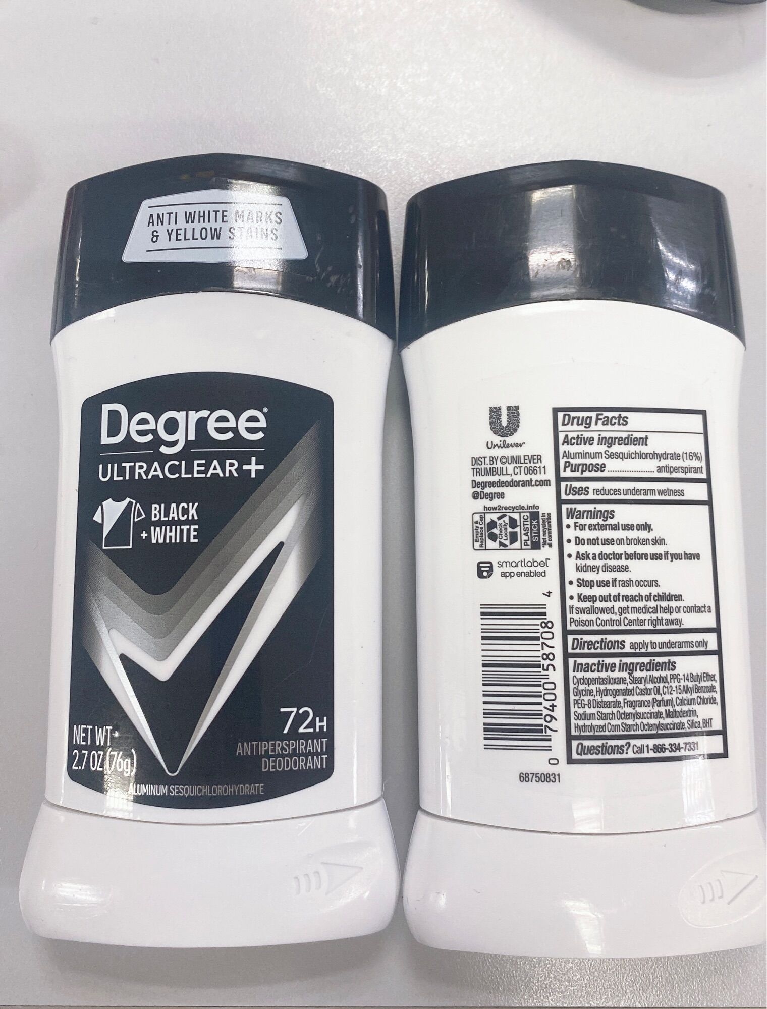 Lăn nách degree 76g dạng sáp cho nam nhập Mỹ