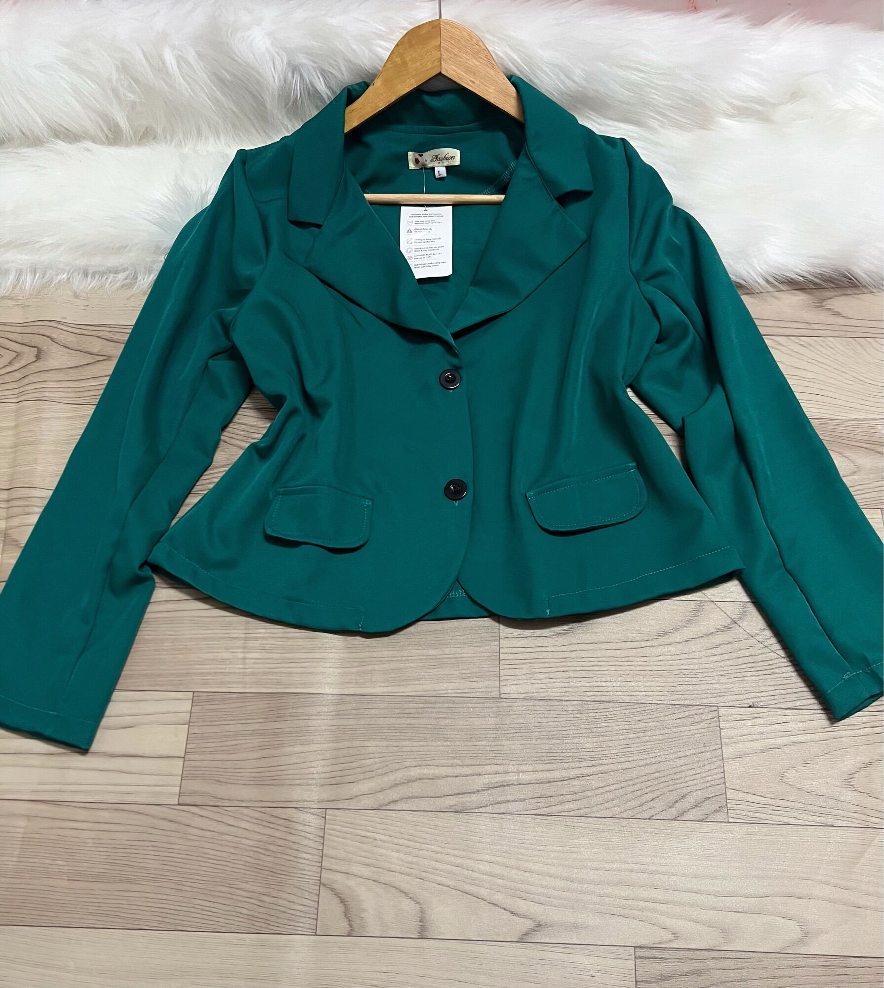 Áo Blazer dáng lững Bigsize 60kg đến 95kg