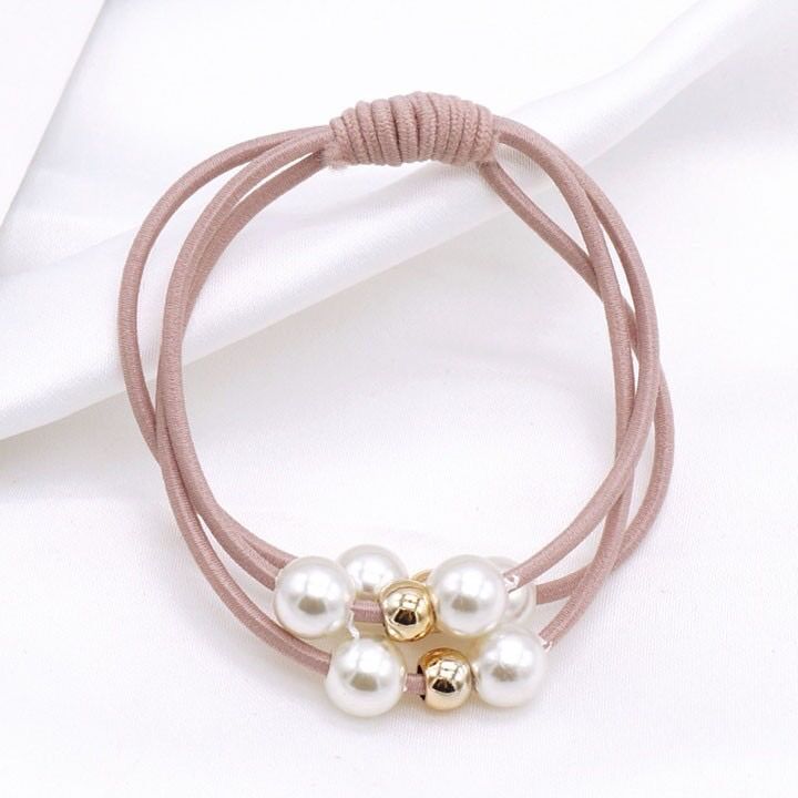 Dây buộc tóc ngọc trai
