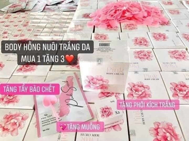 Kem body Pink Mua 1 Tặng 3