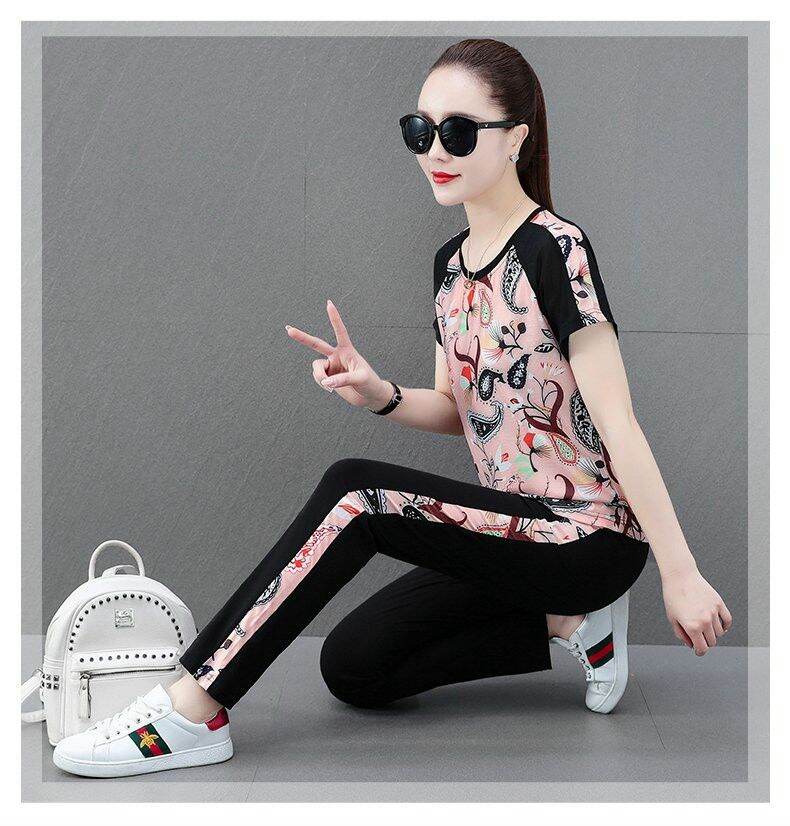 Sét bộ đồ nữ phối họa tiết long phụng cao cấp