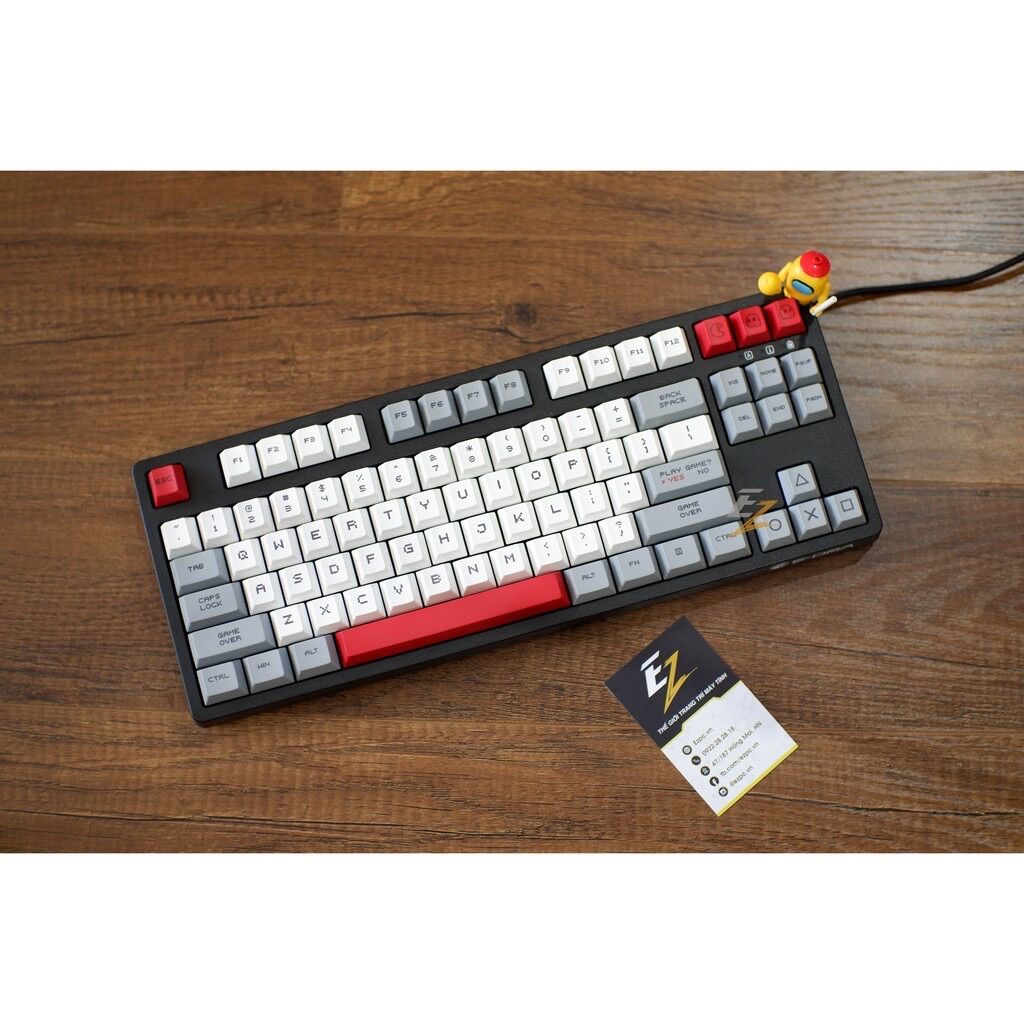 Set Keycap Cherry Gameboy 8Bit 114 Phím Cho Bàn Phím Cơ