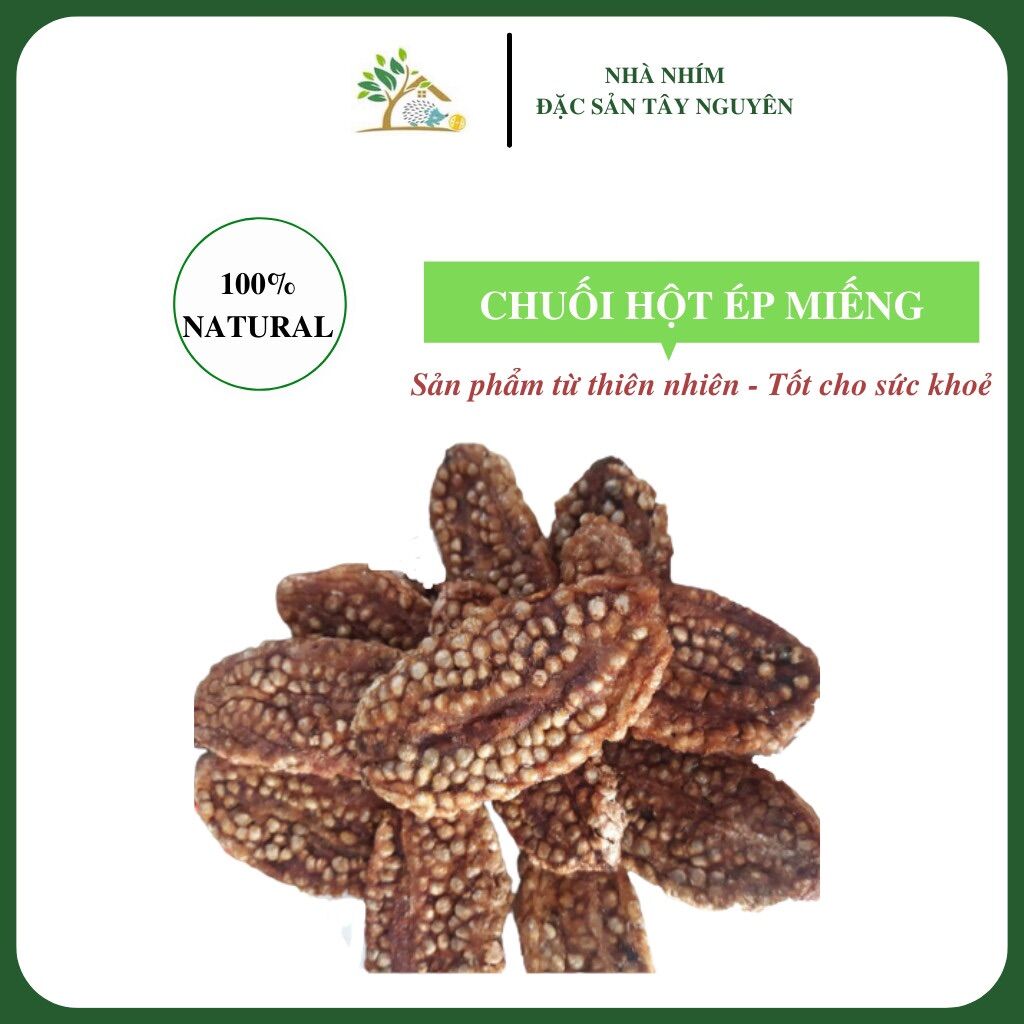 Chuối hột ép miếng loại nhất hàng mới chuyên dùng để ngâm túi 1KG - 1Kg