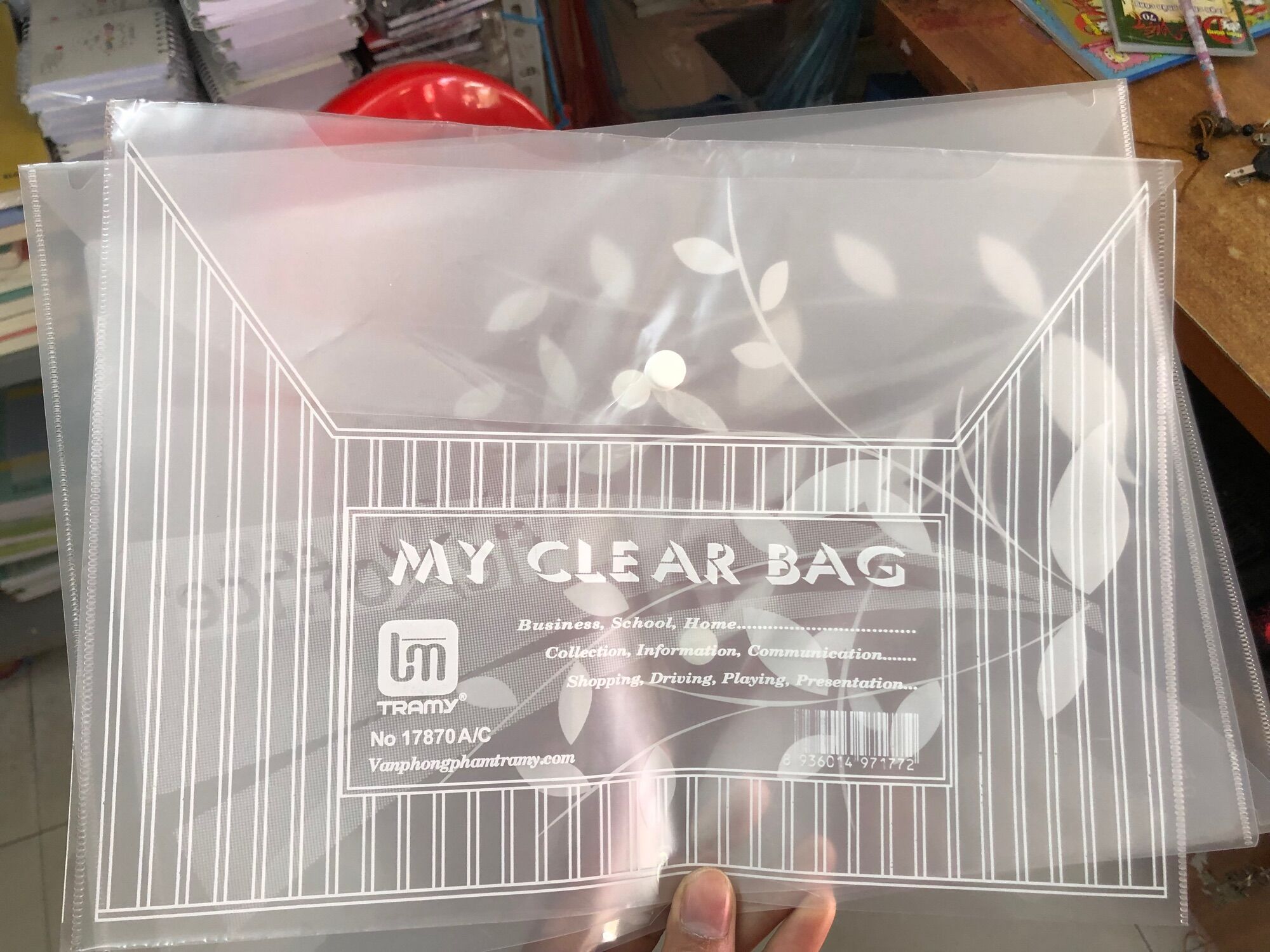 Sỉ 10 túi clear bag loại dày đẹp