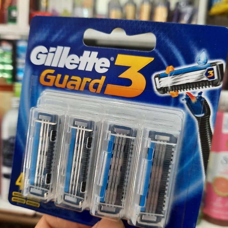 Dao cạo râu 3 lưỡi Gillette Guard 3 4s giá rẻ