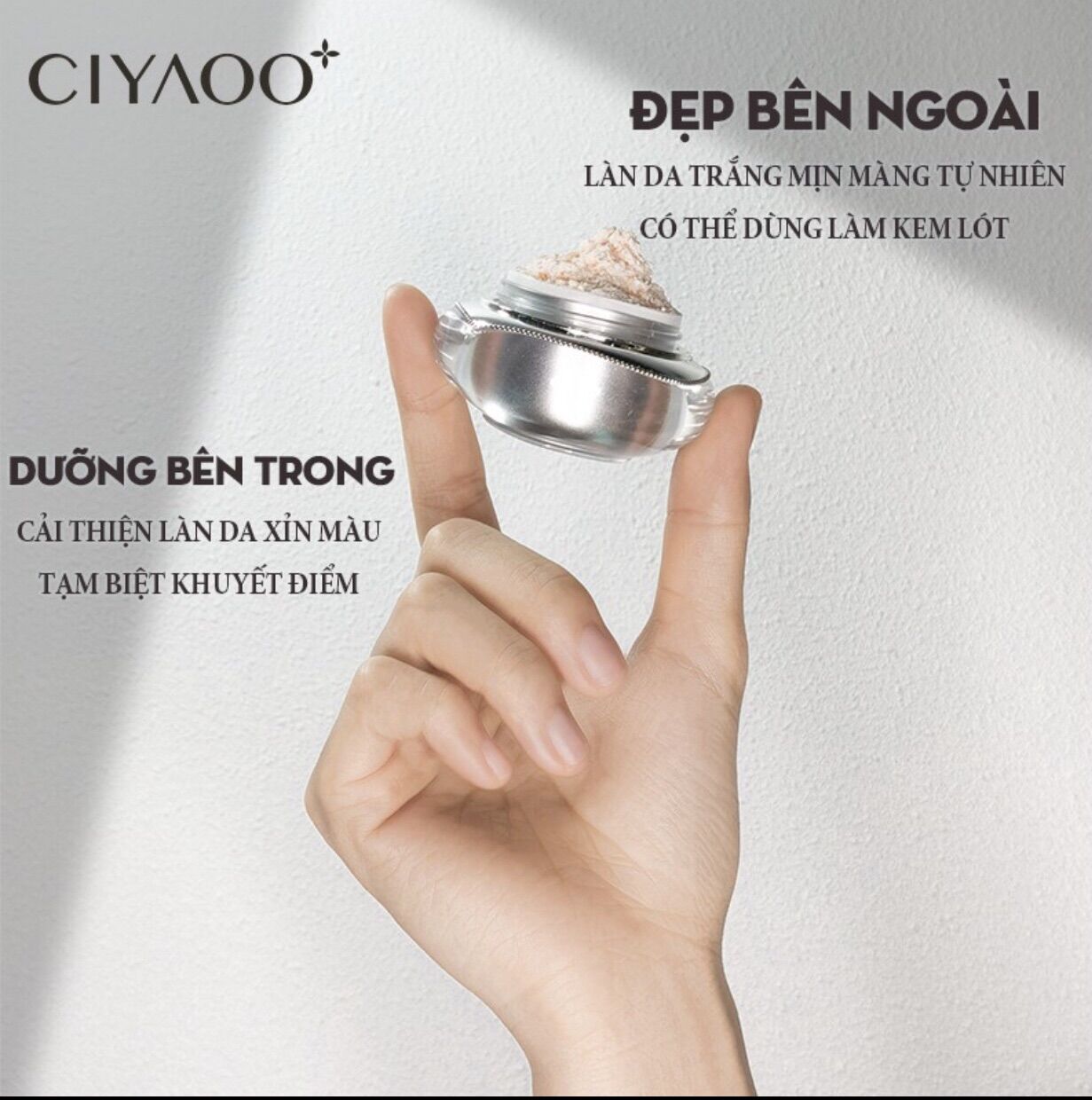Kem dưỡng trắng da Nhân Sâm CIYAOO 10g