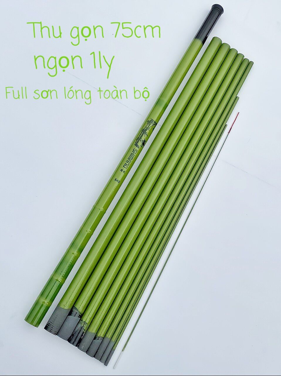 CẦN TRÚC XANH CÂU TAY 3H