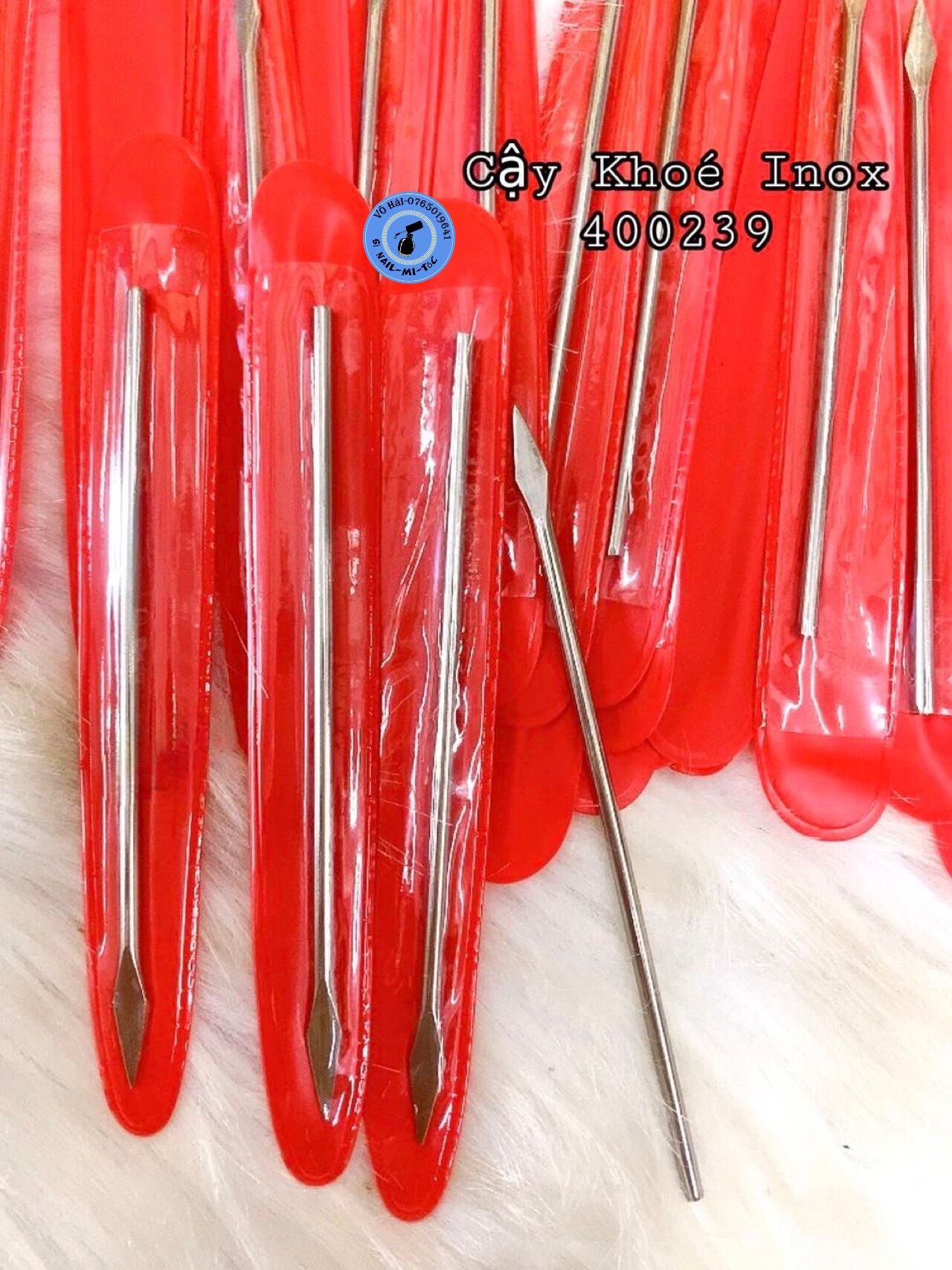Cây Lấy Khóe Cán Gỗ, cậy khoé inox