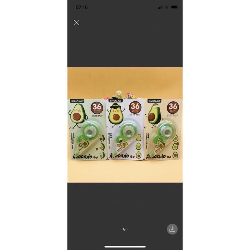 [HCM]Bút xoá kéo nhiều mẫu đa dạng 1 cái