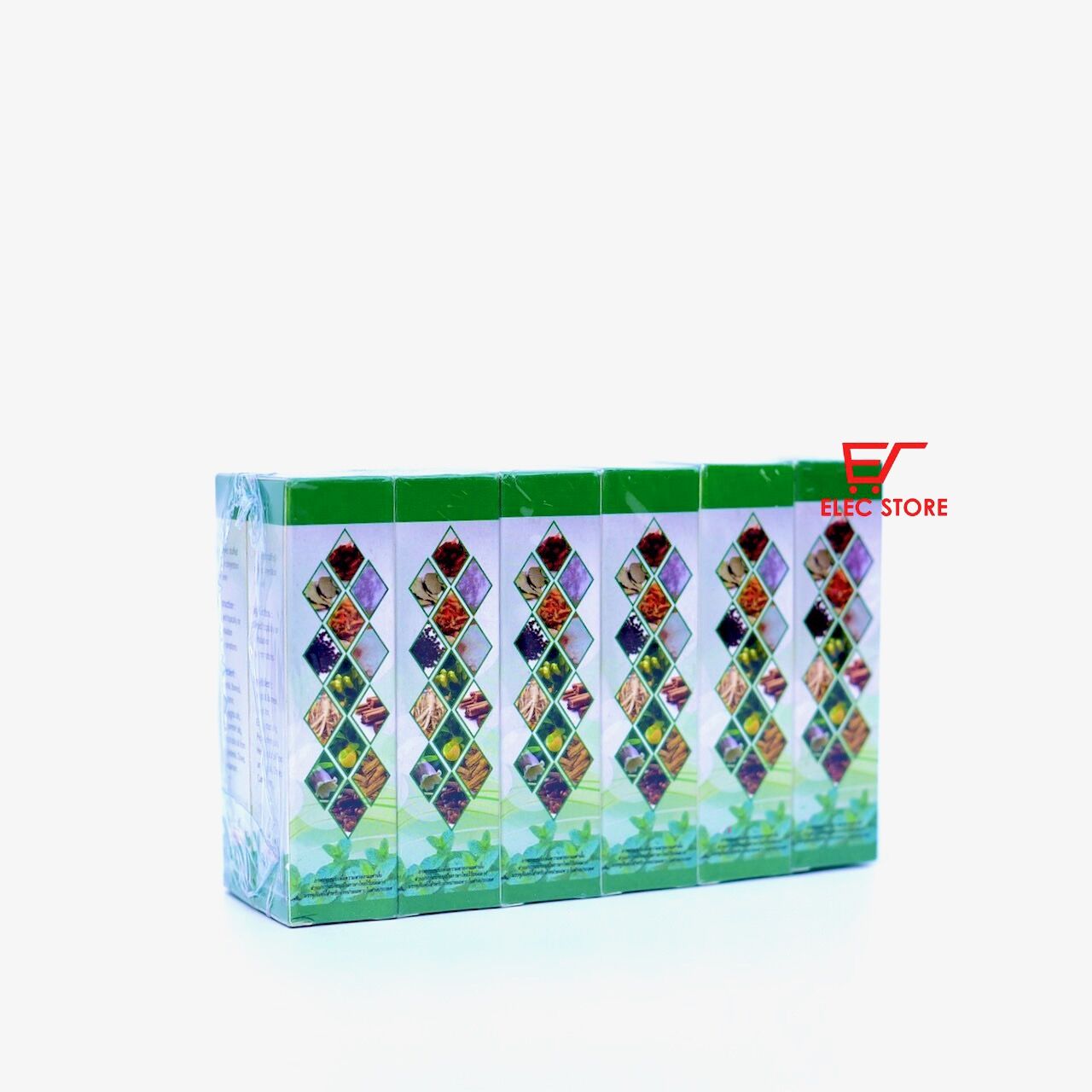 Combo 12 chai dầu gió thảo dược 13 vị otop yatim thái lan