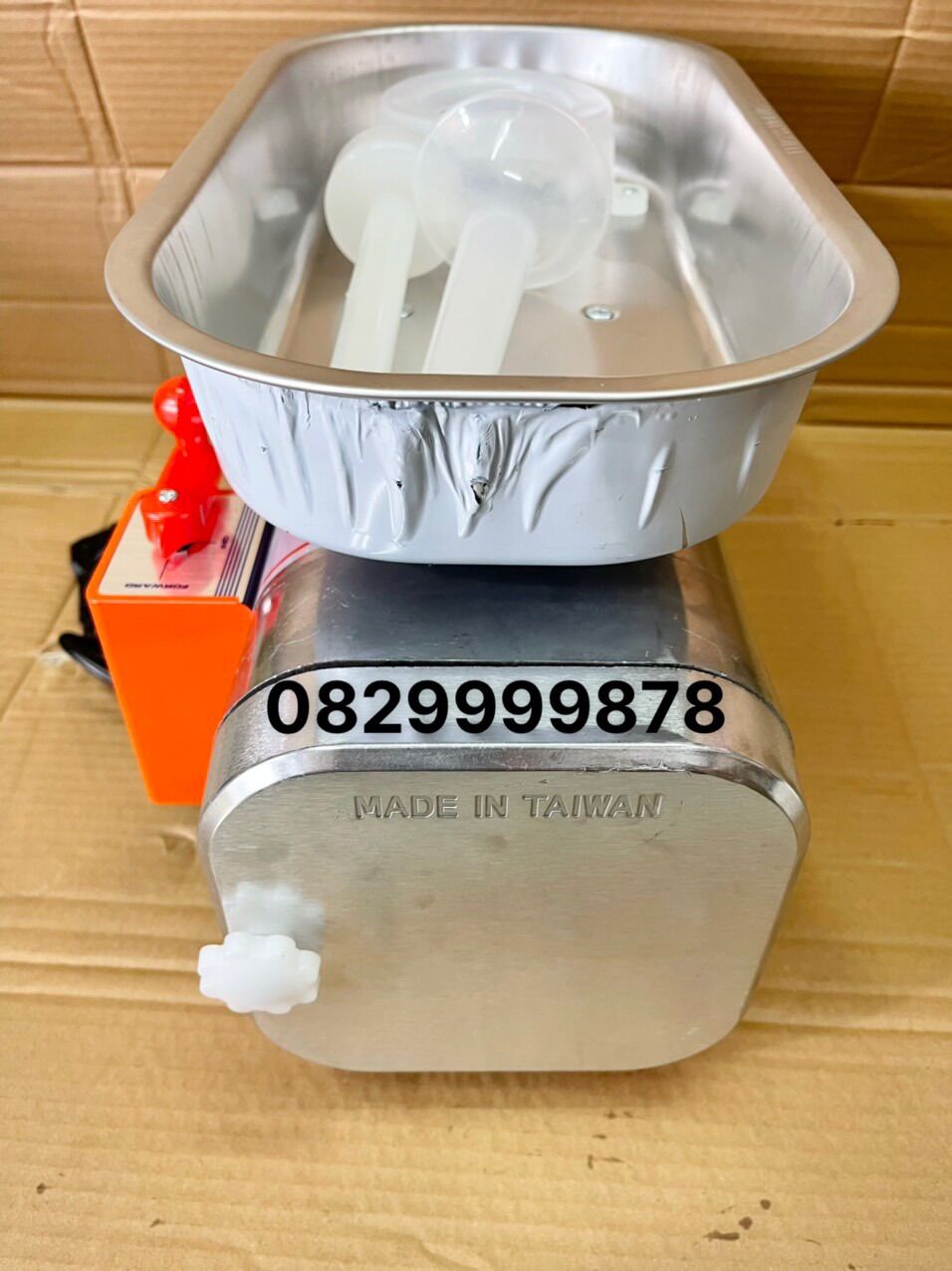 MÁY XAY THỊT INOX ĐÀI LOAN MEAT-MINCER ( 1HP-1Ngựa )