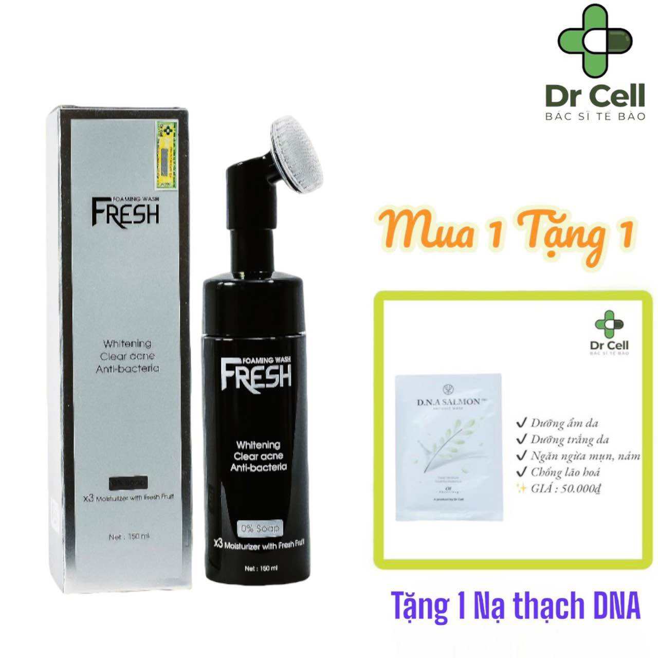 Sữa Rửa Mặt Fresh DR CELL 150ml