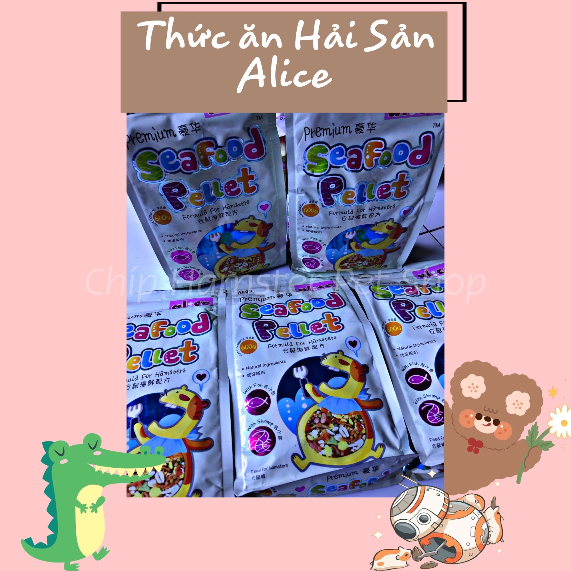 Thức ăn Alice Hải Sản