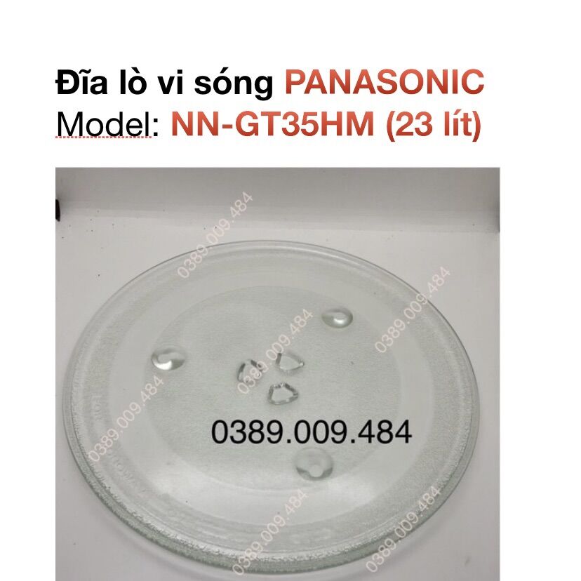 Đĩa lò vi sóng Panasonic NN-GT35HM - 23 lít