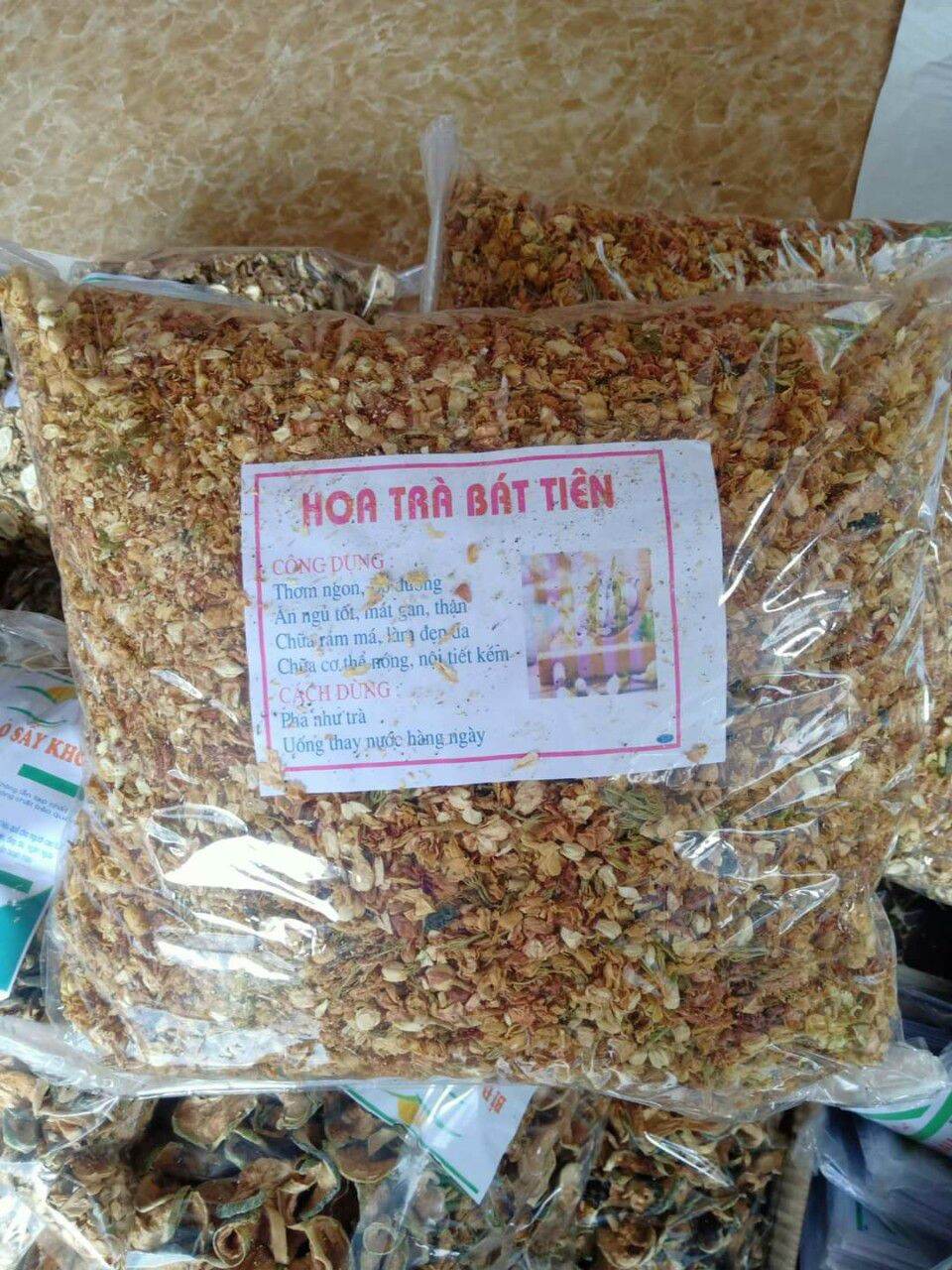 500gr trà hoa nhài đã sao vàng