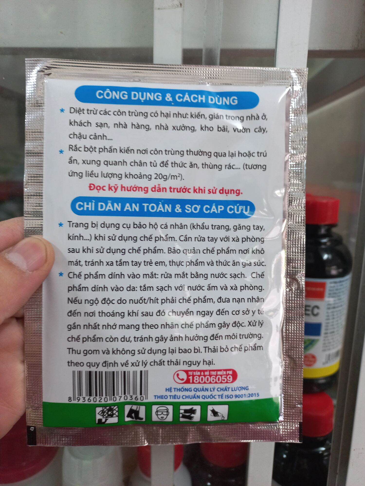 Bột phấn kiến Vipesco 50g