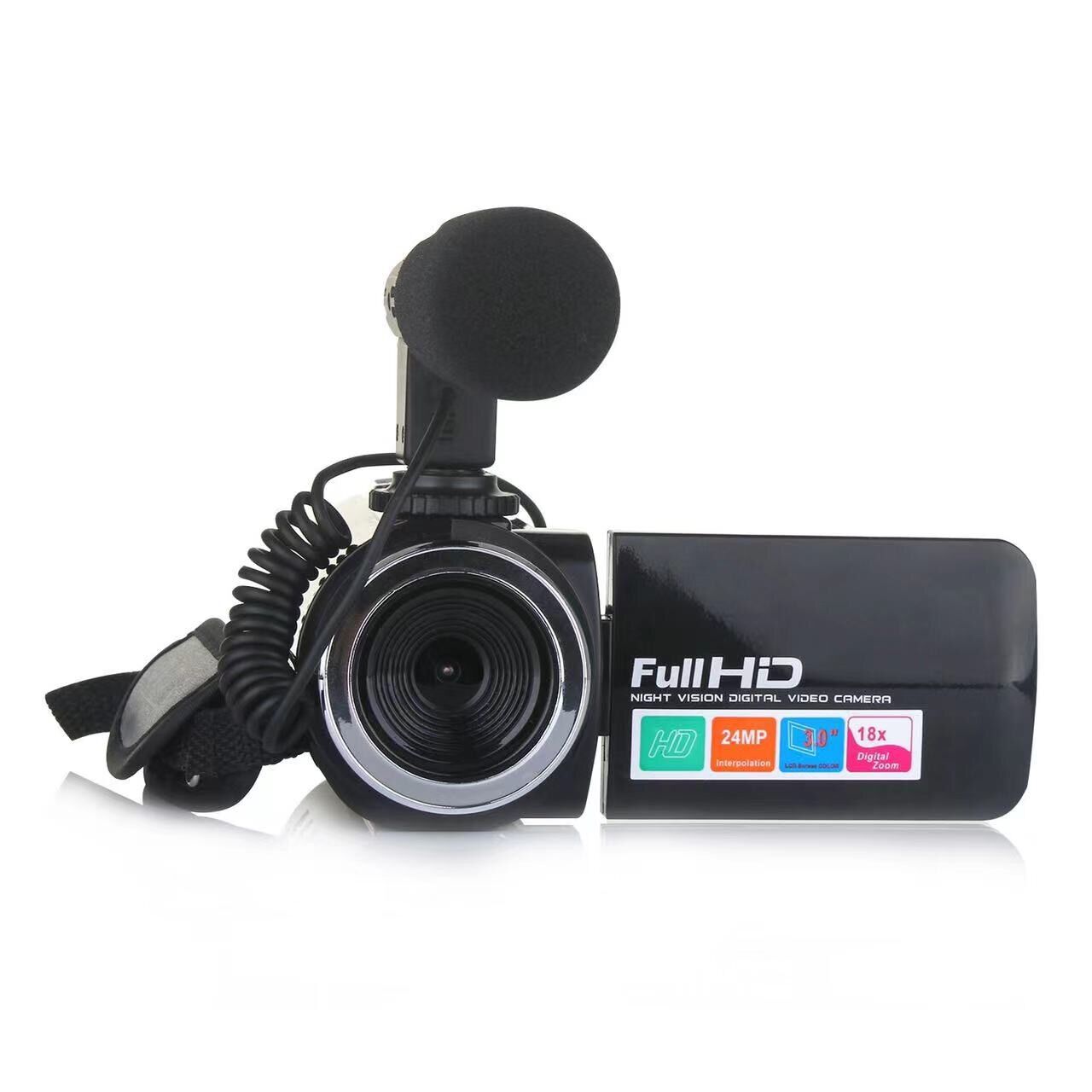 [HCM]Máy quay phim cầm tay HD DIGITAL VIDEO 18X (có mirco )