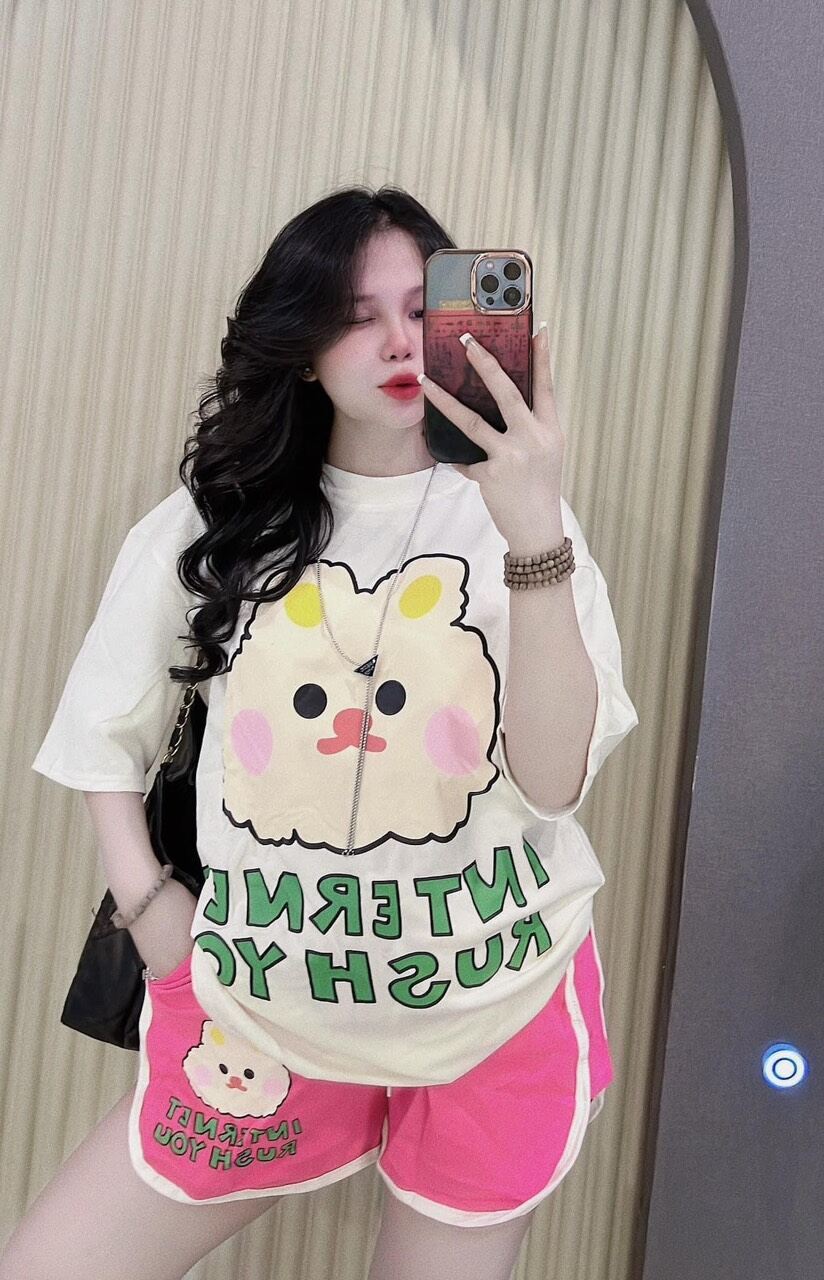 sét đùi babydoll lụa dễ thương