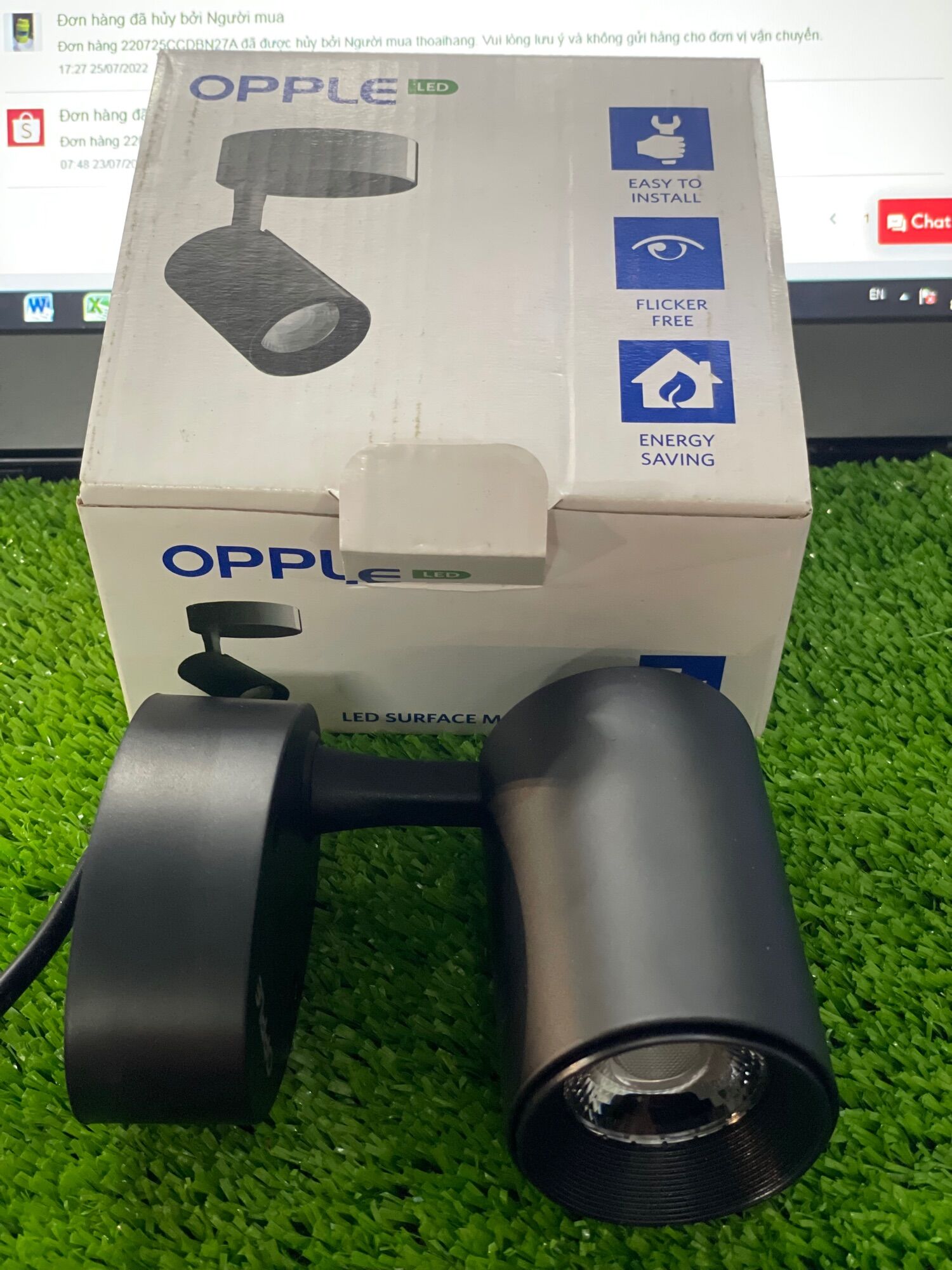 Đèn Rọi Đế Ngồi Opple 7w Led 4000k/3000k