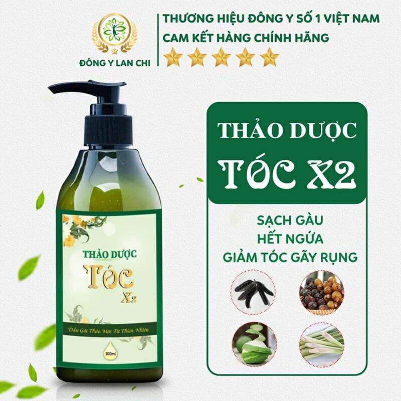 dầu gội thảo dược tóc Lan Chi_kích thíc mọc tóc