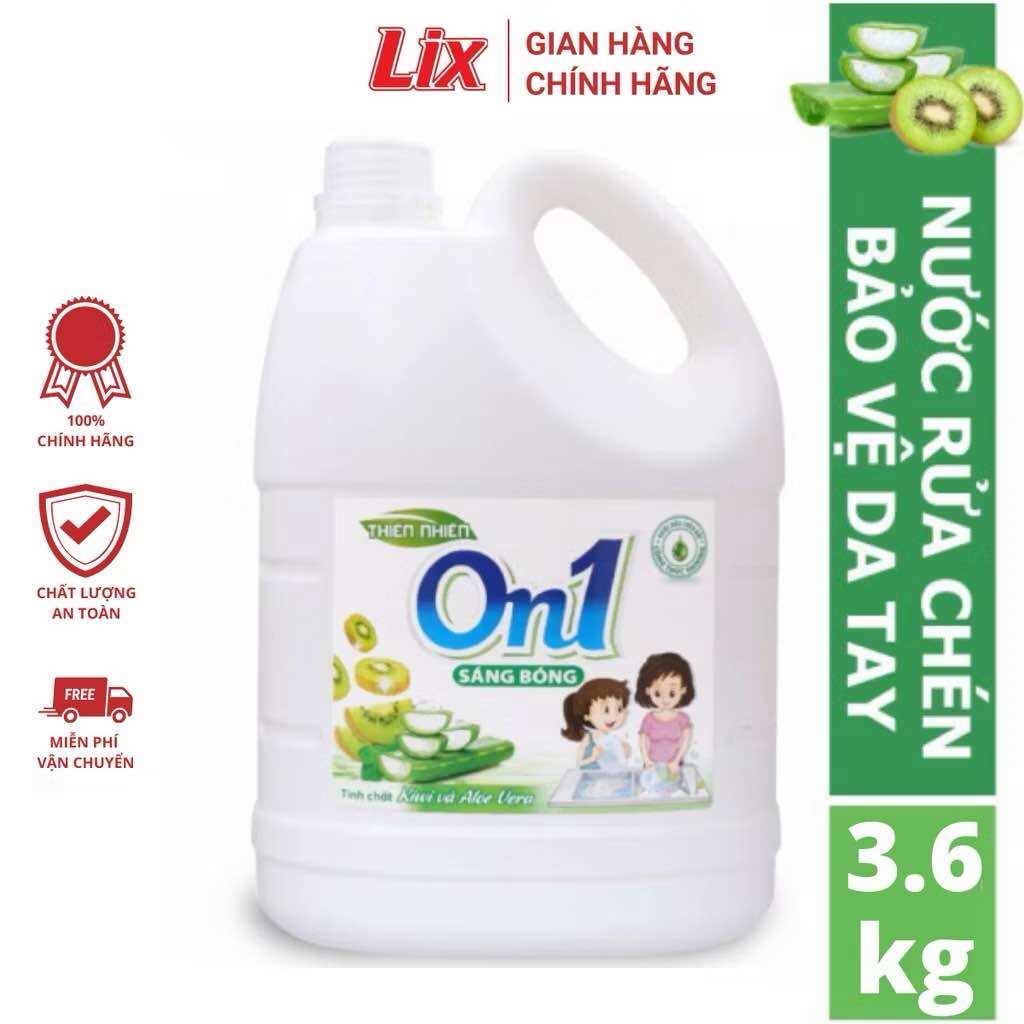 NƯỚC RỬA CHÉN ON1 TINH CHẤT KIWI và ALOE VERE