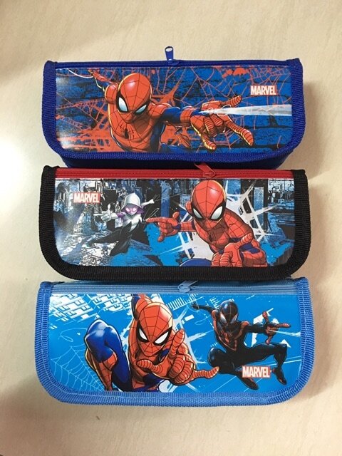 Hộp bút vải hình siêu nhân nhện