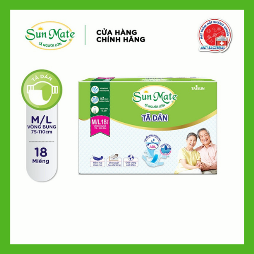 [CHÍNH HÃNG] Tả Dán Sunmate Cho Người Lớn M10/ M-L10/ M-L18