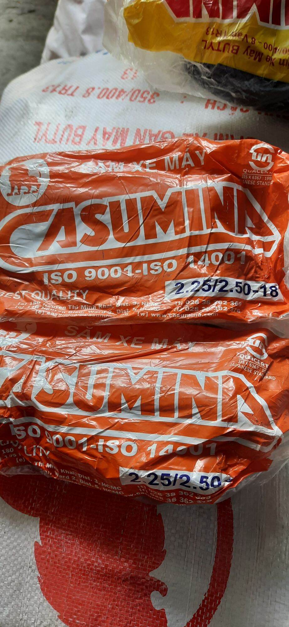 SĂM (RUỘT) 2.50-18 LẮP CHO LỐP 2.50-18 VÀ 2.75-18