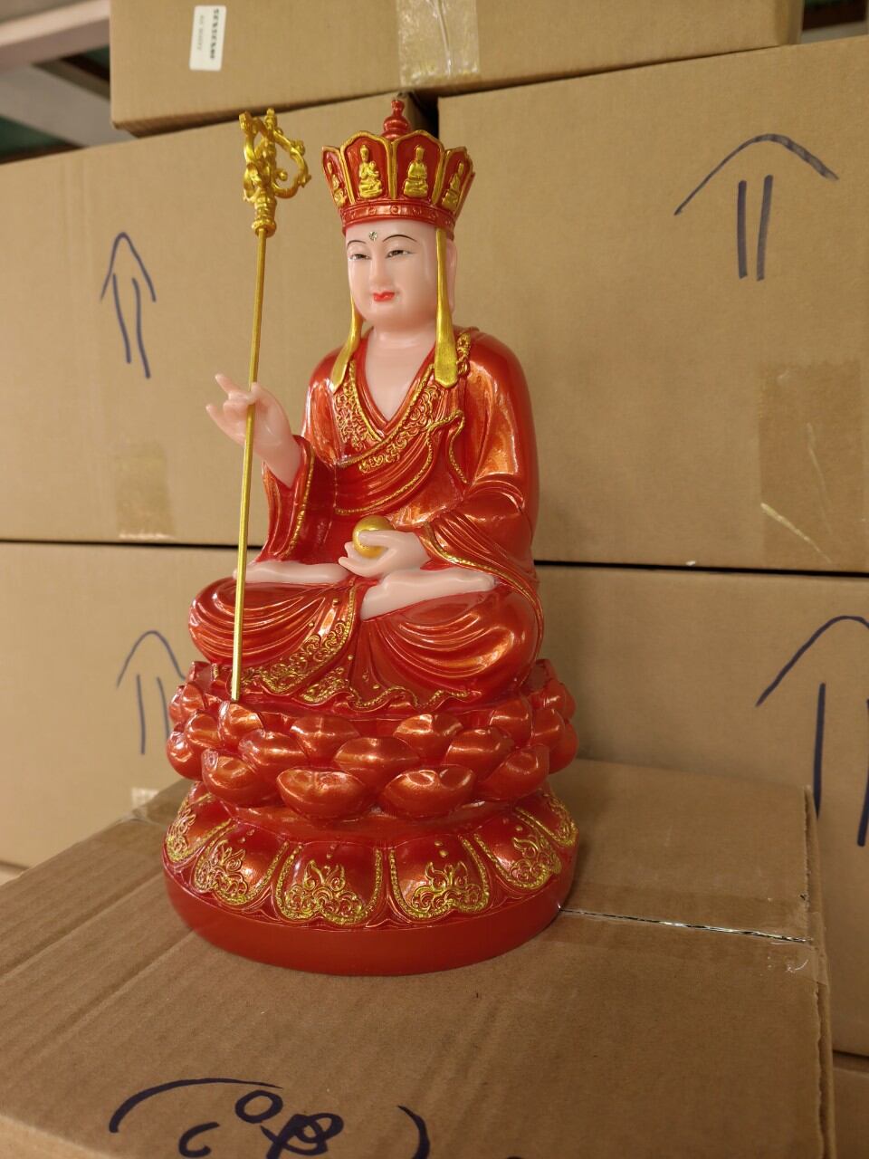 Tượng Địa Tạng Bồ Tát cao 30cm