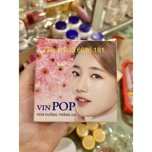 Lẻ 1 hủ kem pop chichi dưỡng trắng da 1 hủ 20g