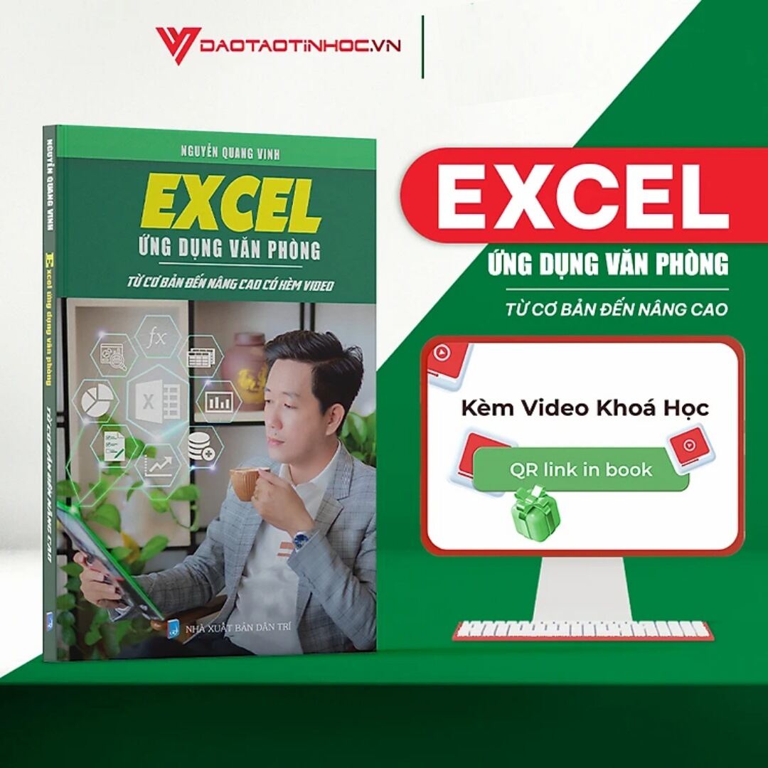 Excel Ứng Dụng Văn Phòng Từ Cơ Bản Bản Đến Nâng Cao Nqv Lazadavn 7321