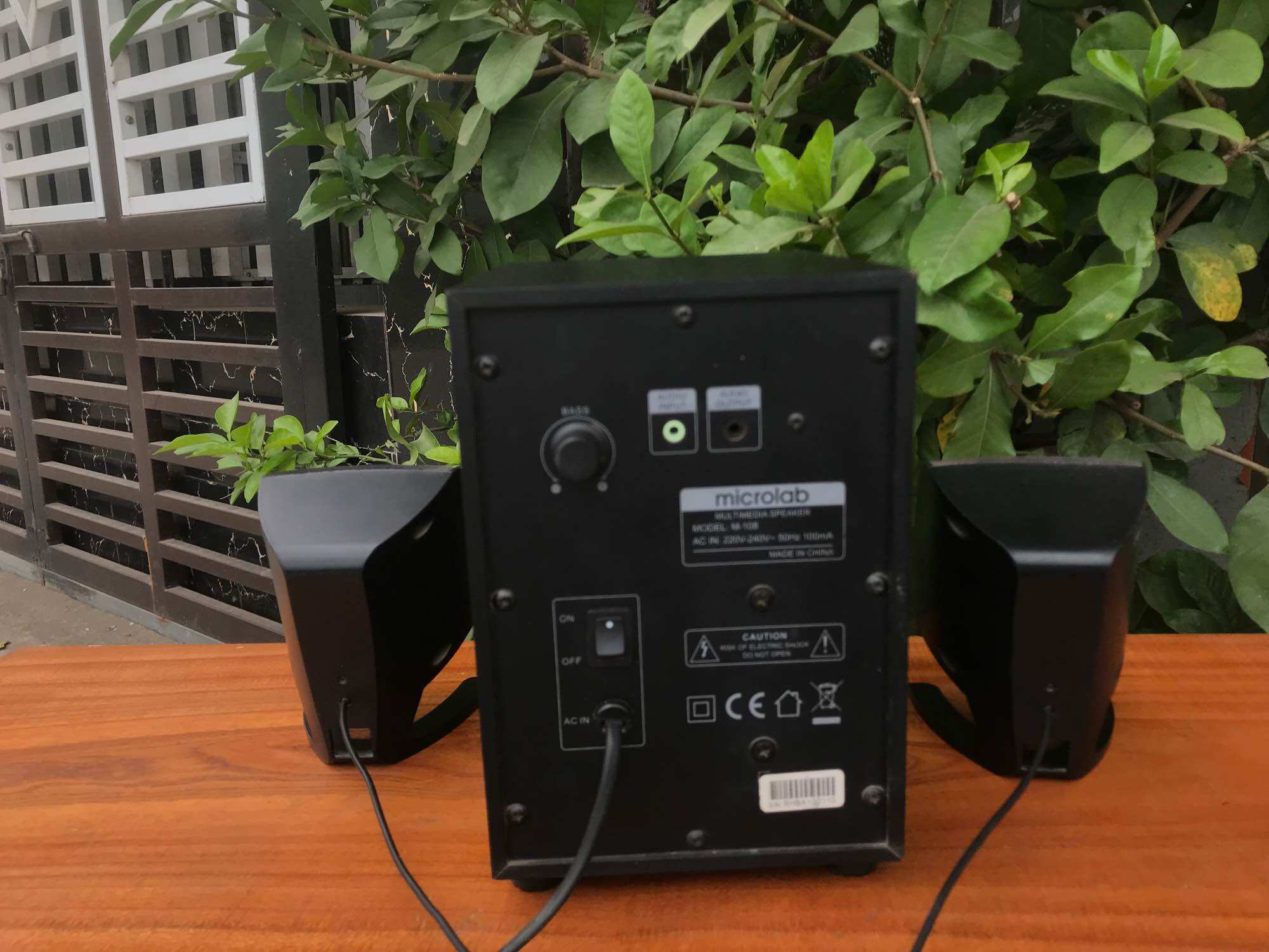 Loa vi tính micro Lab M-108 ( đã qua sử dụng)