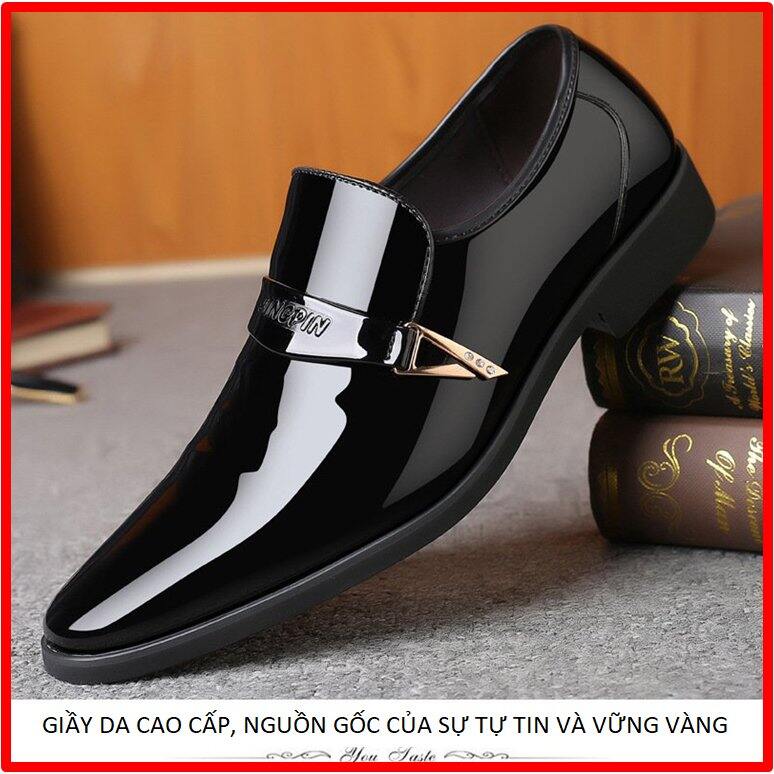 Giày da bóng cao cấp dành cho nam công sở sang trọng