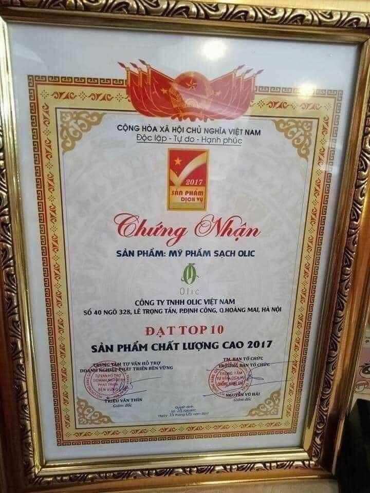 kem tan mỡ olic