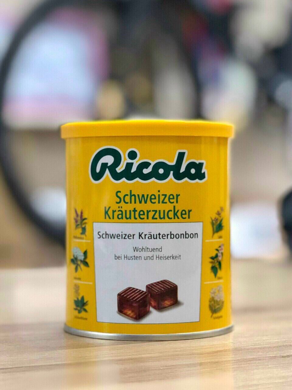 Kẹo ngậm Ricola thảo dược 250g Đức