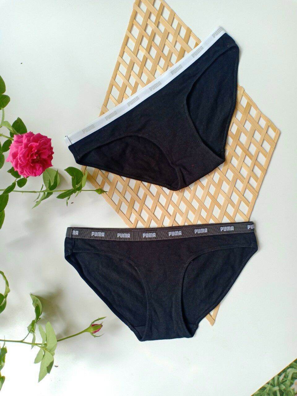 Quần lót nữ xuất khẩu hiệu Puma thun 100% coton