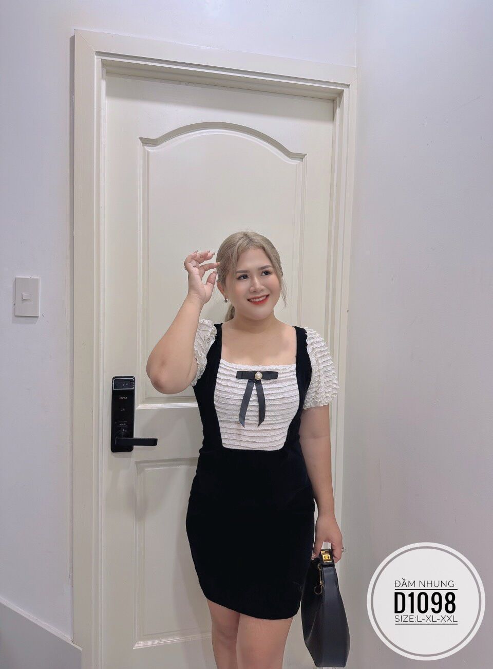 Bigsize 60- 90kg ĐẦM NHUNG ( Kèm ảnh thật)