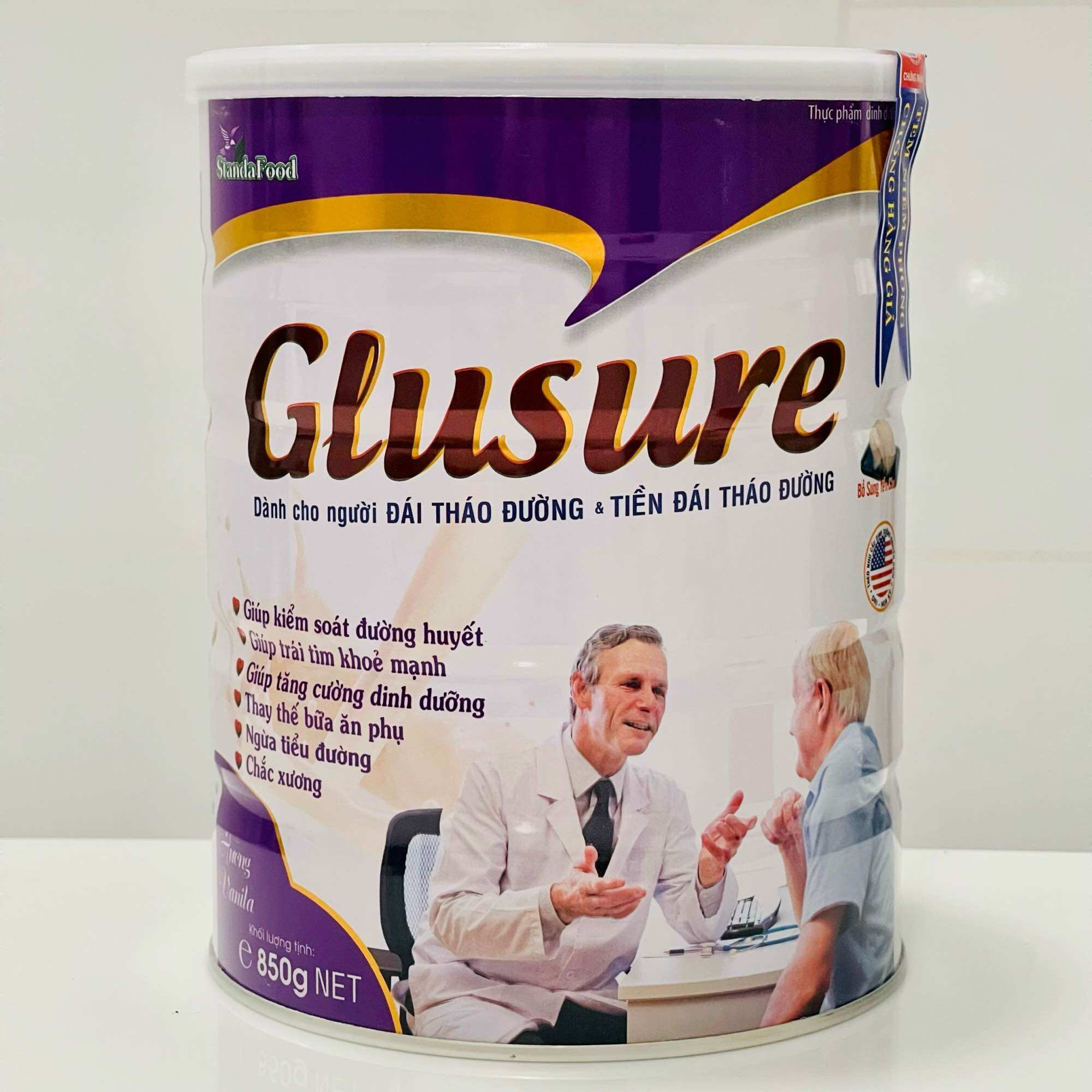 Sữa tiểu đường glusure