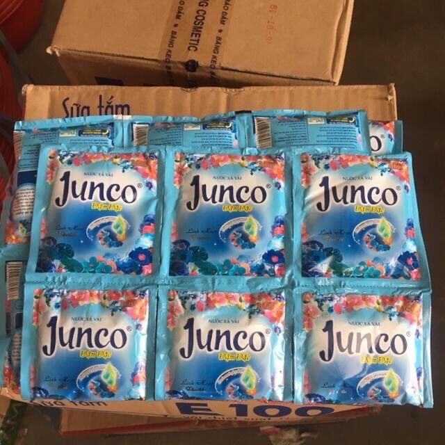 Dây 10 gói nước xả vả Junco