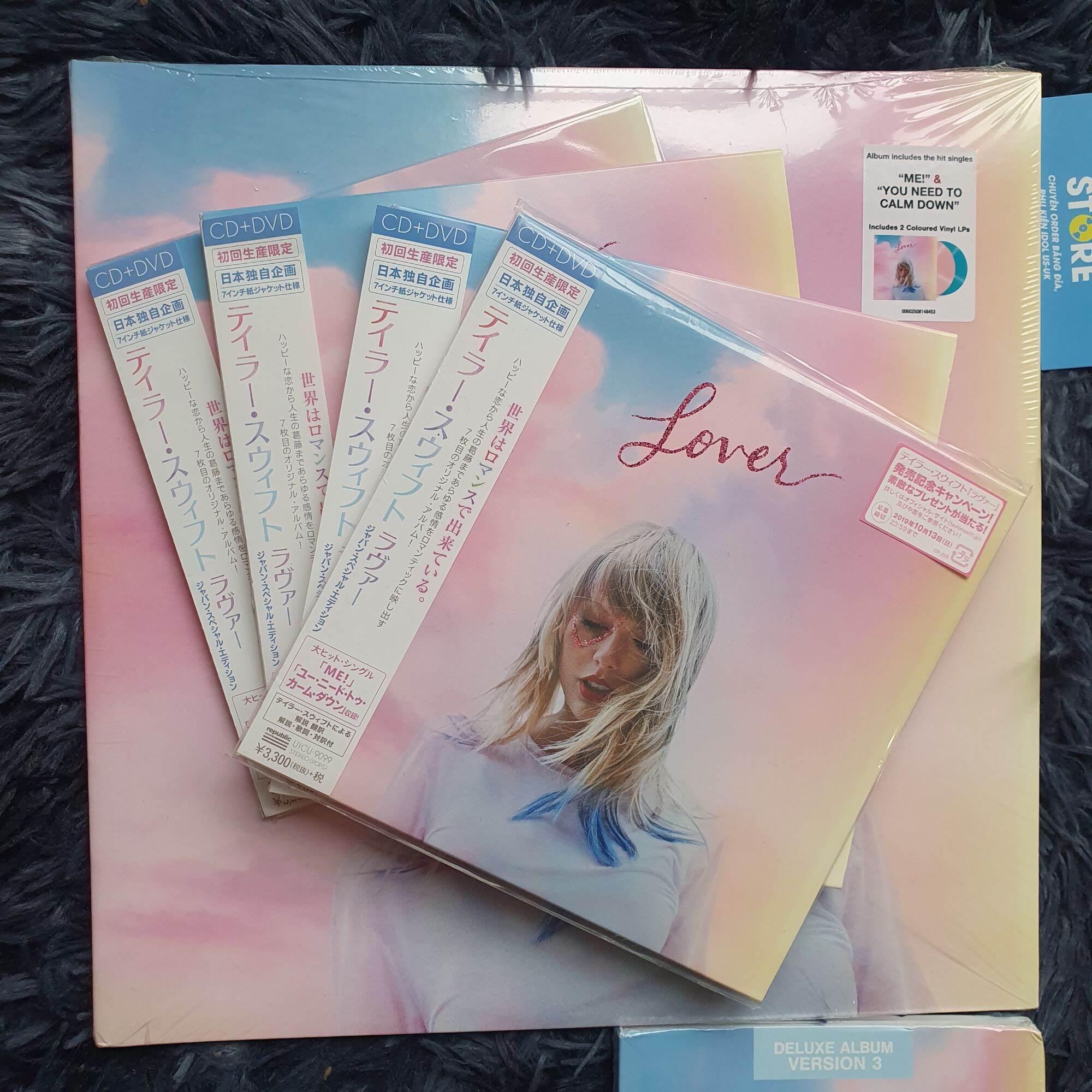 [CD+DVD] album Lover (Deluxe Japan)  - Taylor Swift