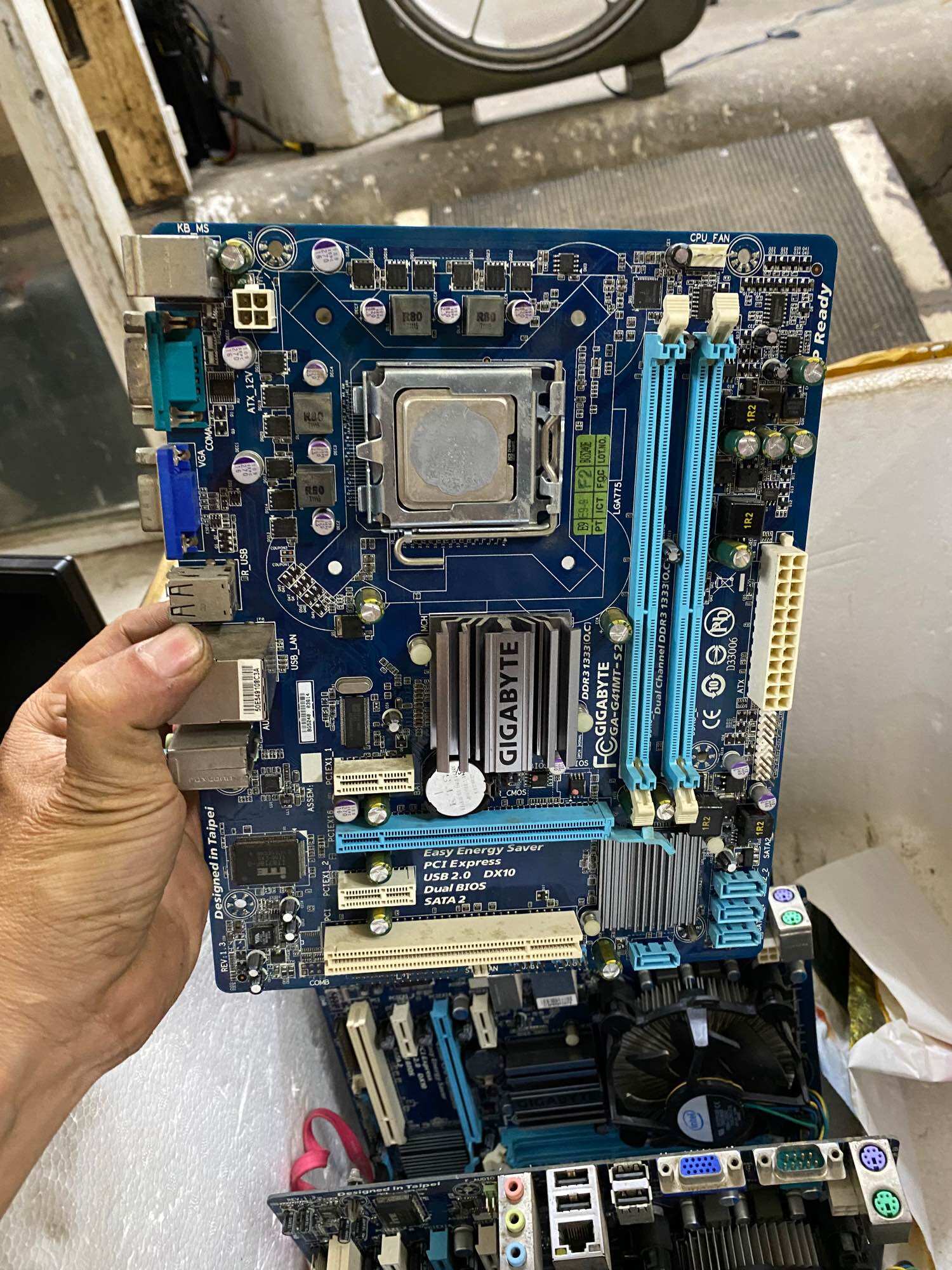 Main g41 gigabyte ddr3