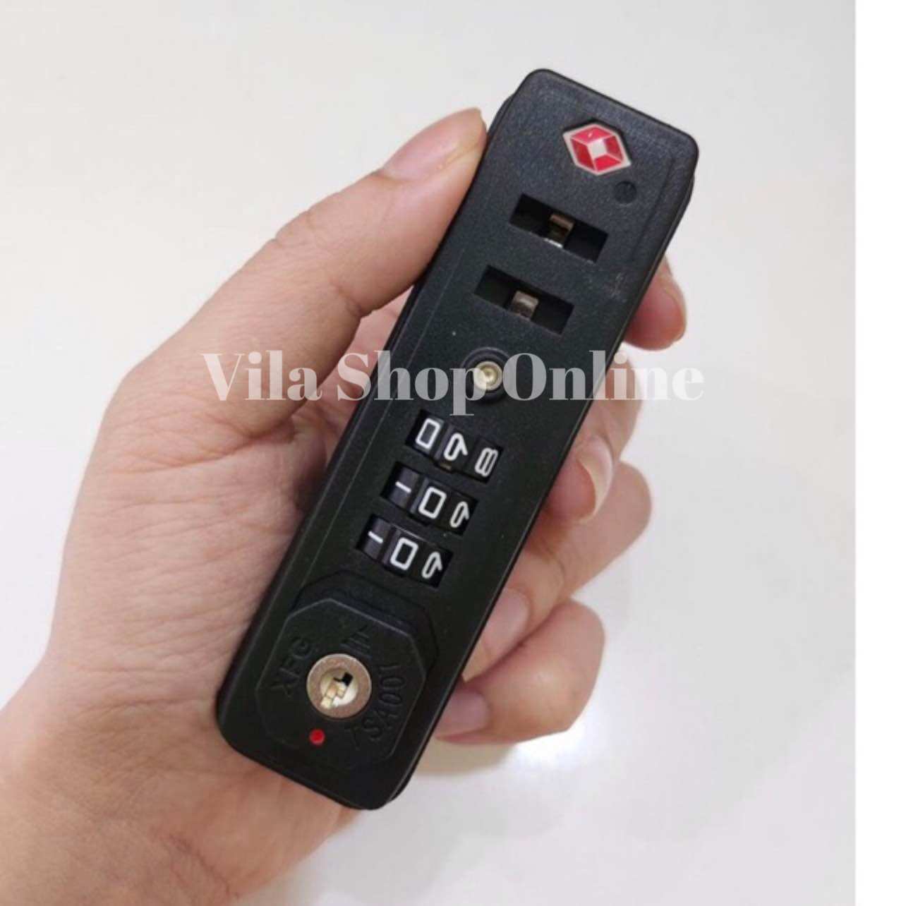 Khóa mật khẩu TSA 3 số dạng chìm cho vali