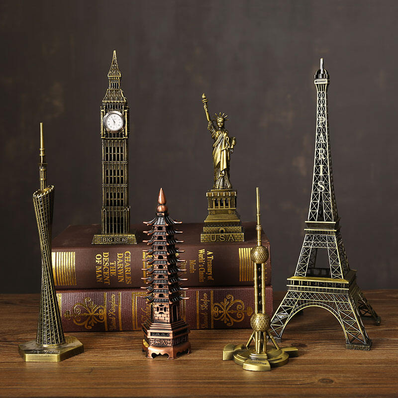 Đồ Trang Trí Nhỏ Tháp Eiffel Đồ Trang Trí Tác Phẩm Nghệ Thuật Cổ Điển Để Bàn Làm Việc Kệ Sách Tủ Tivi Phòng Khách Trong Nhà