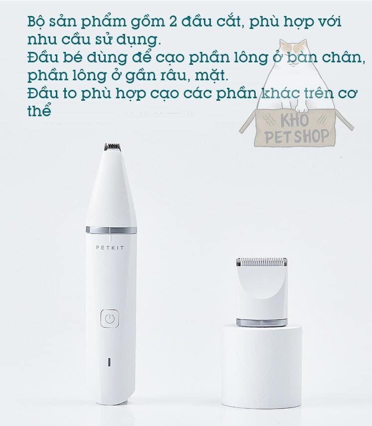 Tông đơ Petkit 2 in 1