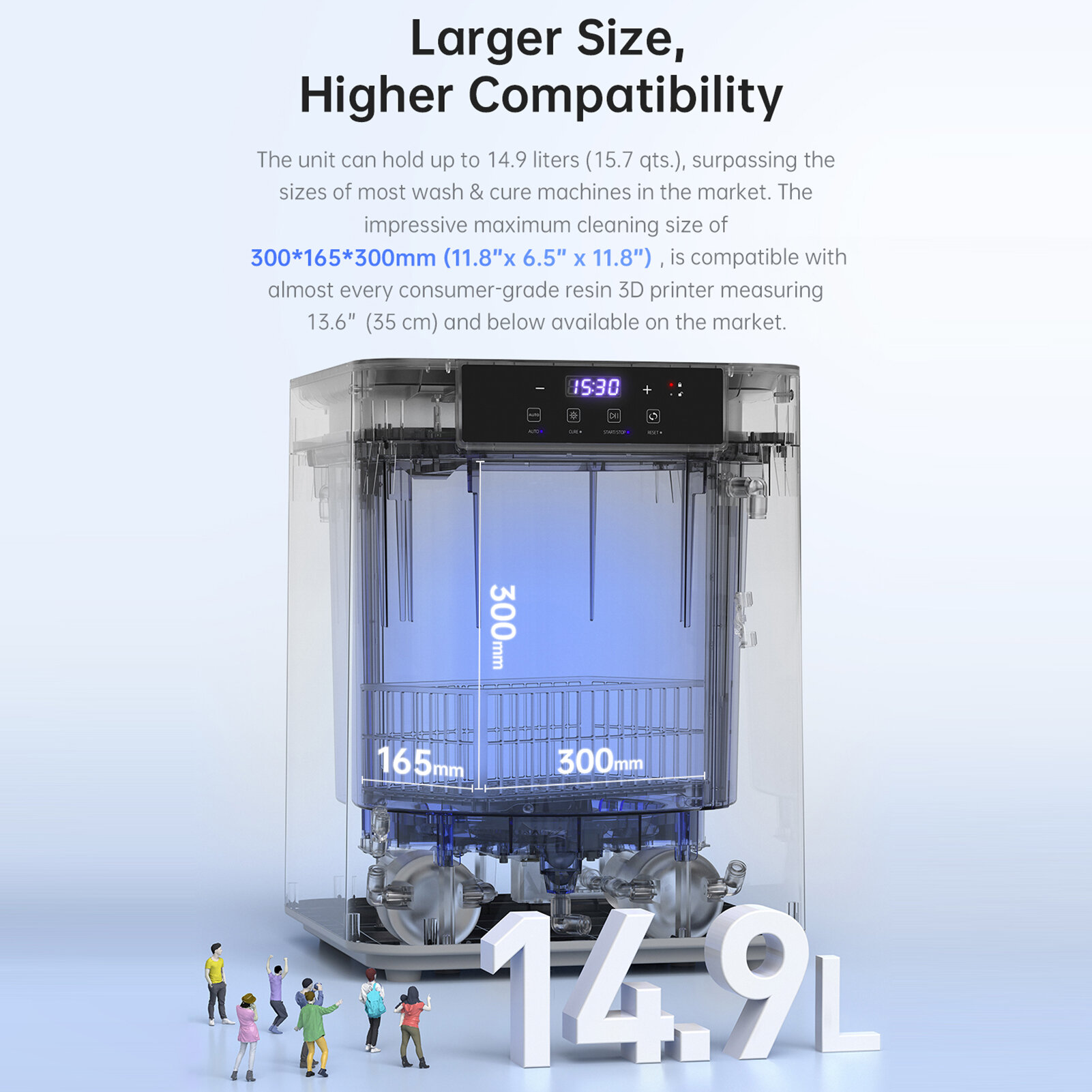 Máy rửa và sấy resin Anycubic Wash and Cure Max