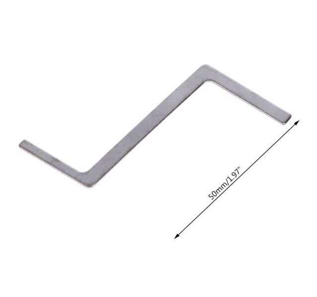 Dụng cụ mở khoá bằng thép không gỉ ( combo 5 chiếc )