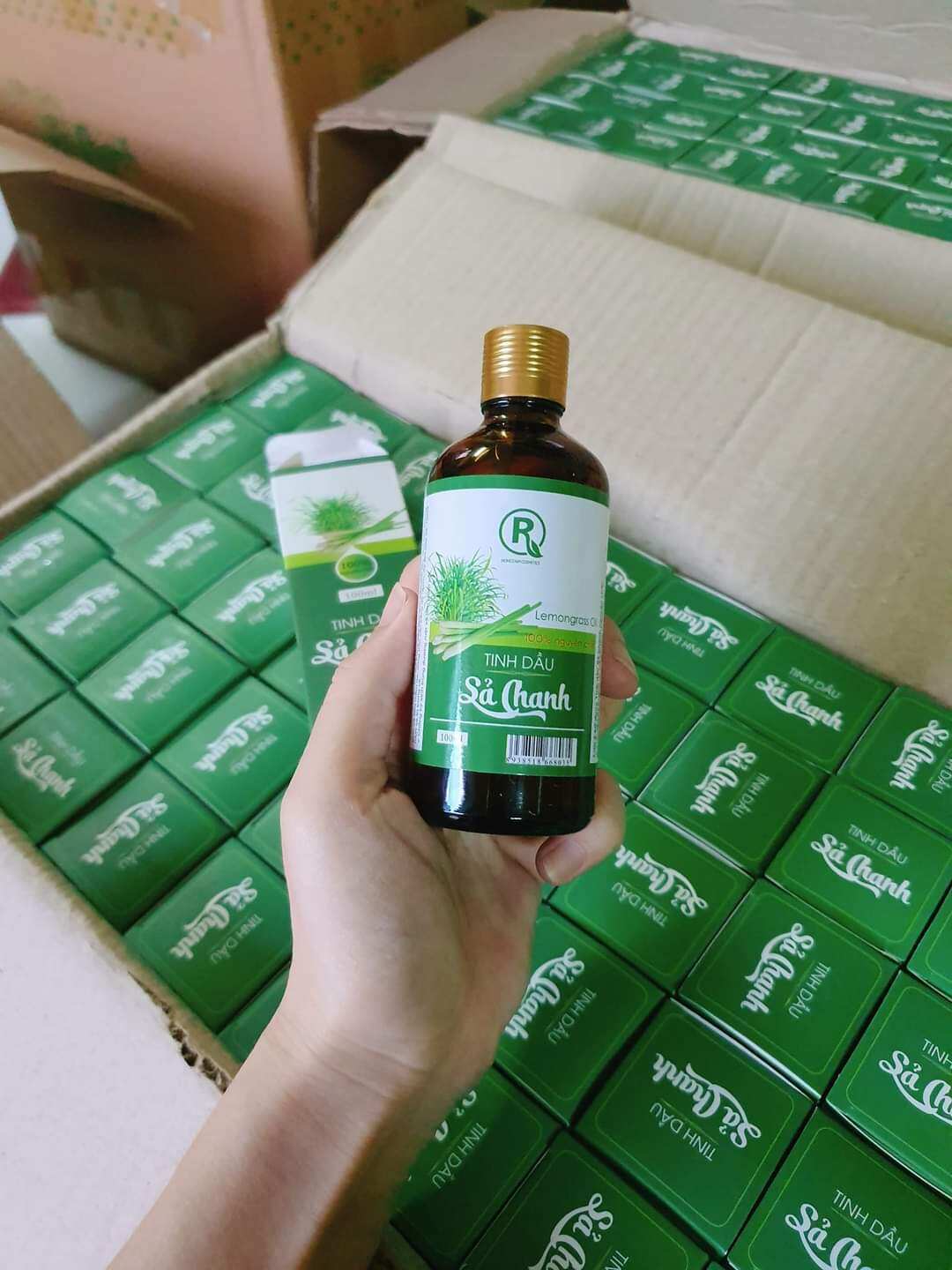 Tinh dầu sả chanh nguyên chất 100%